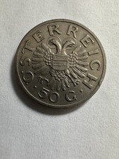 Austria 50 groschen • 1935 Coin