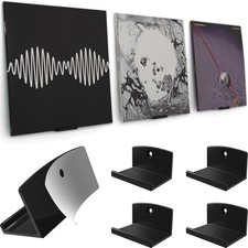 Adhesive Vinyl Wall Mount 4-Pack   Strong Hold Record Holder Wall Record-Safe