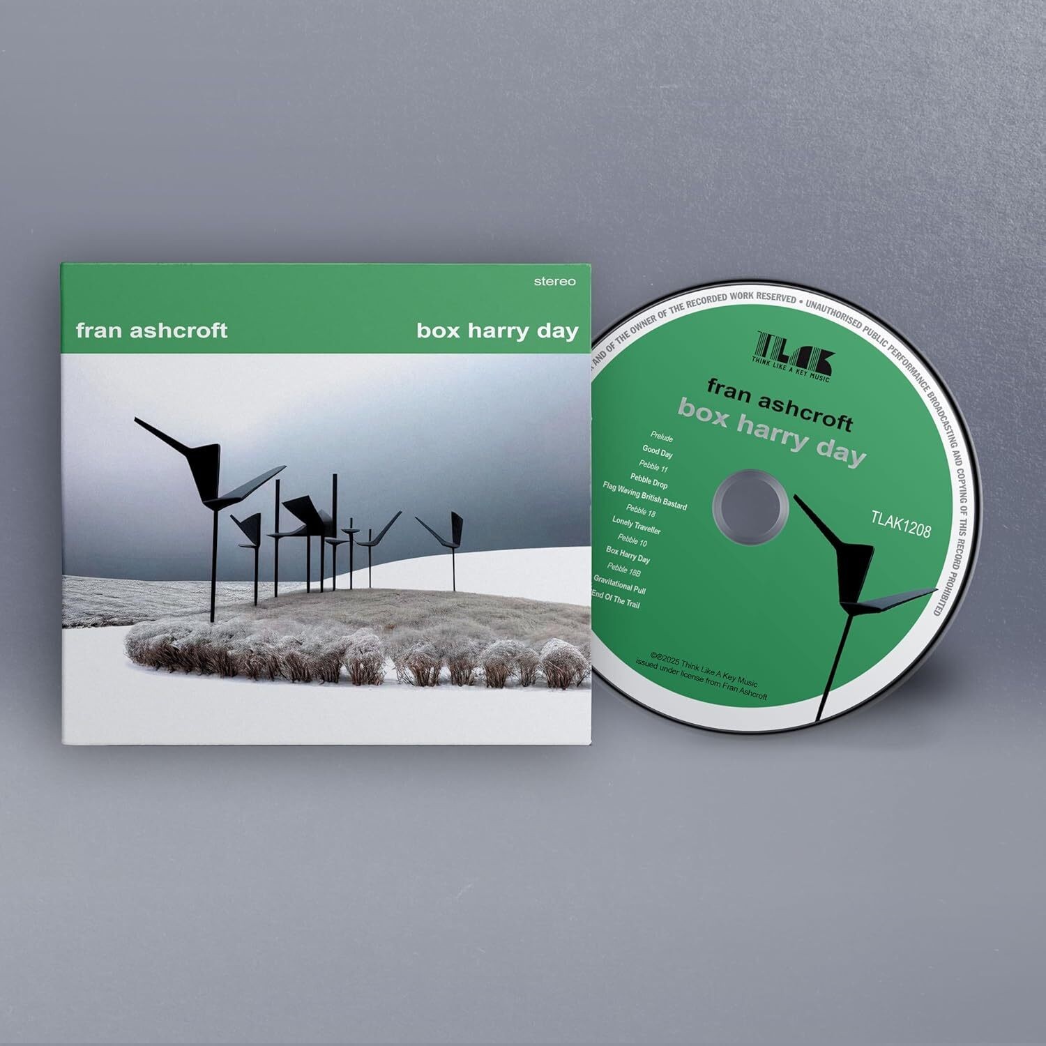 Fran Ashcroft Box Harry Day (CD) Album Digipak