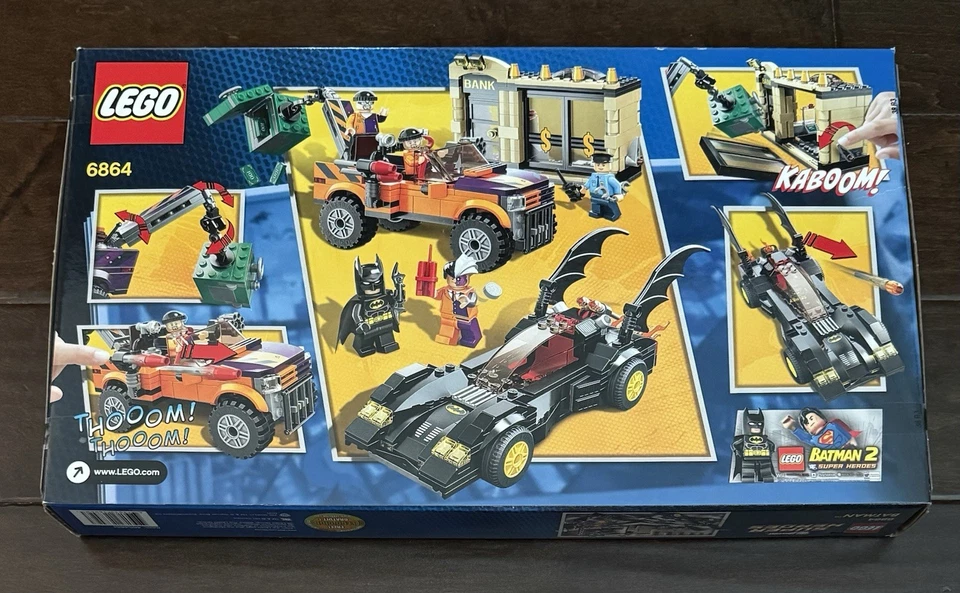 LEGO DC Comics Super Heroes: Batmobile and the Two-Face Chase 6864 - Image 2 of 4