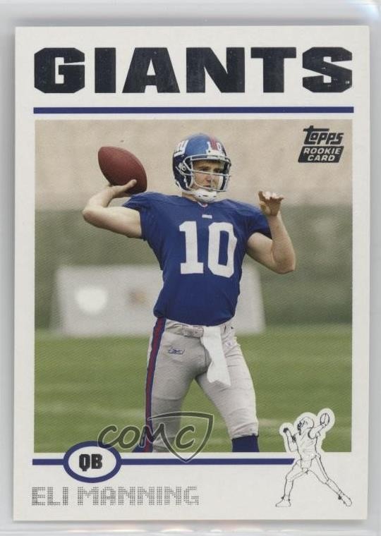 2004 Topps Eli Manning #350 tg5