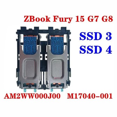 M.2 SSD3 SSD4 Bracket Heatsink Plate For HP ZBook Fury 15 G7 G8 NVME M22793-001