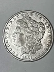 1881 P Morgan Dollar NATURALLY TONED BU  EXCELLENT SURFACES