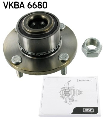 SKF VKBA 6680 Kit cuscinetto ruota per MITSUBISHI,SMART