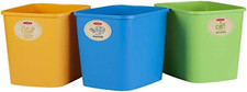 Eco Friendly Set Di 3 Contenitori Raccolta Differenziata Sistema Di Separazione 