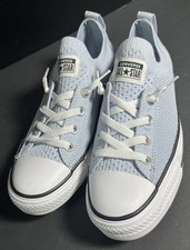 Converse Chuck Taylor All Star Shoreline Knit Slip-On Blue Woman  s 7.5