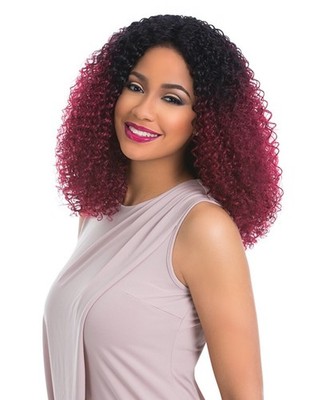 Sensationnel Empress Custom Long Curly Hand Tied Lace Wig - Kinky Curl