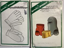The Green Pepper F790 Polar Paws Mittens Gloves F811 Balaclava Adults & Kids CUT