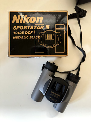 Nikon Sportstar 3 10x25 DCF Metallic Black Binoculars