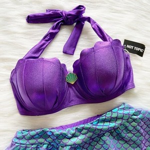 purple shell bikini top