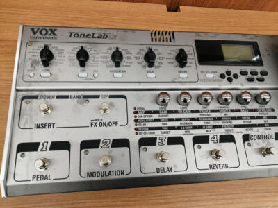 Vox ToneLab LE Electric Guitar Multi Effects Effector Vacuum Tube
