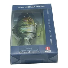 VMC H20 Xpress Fishing Lure 3.5" Jointed Sunfish Chrome Coppernose Bluegill