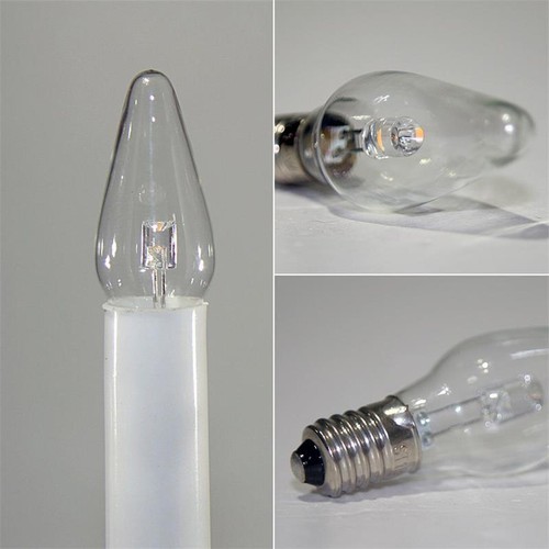 LED Lampe E10 Ersatz Glühbrine Glühlampe f Lichterbogen Lichterkette Schwibbogen - Afbeelding 6 van 12