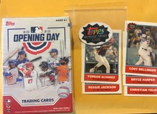 2020 Topps Future Kids Club April  5 Cards/Alvarez RC  Patch Opening Day Box