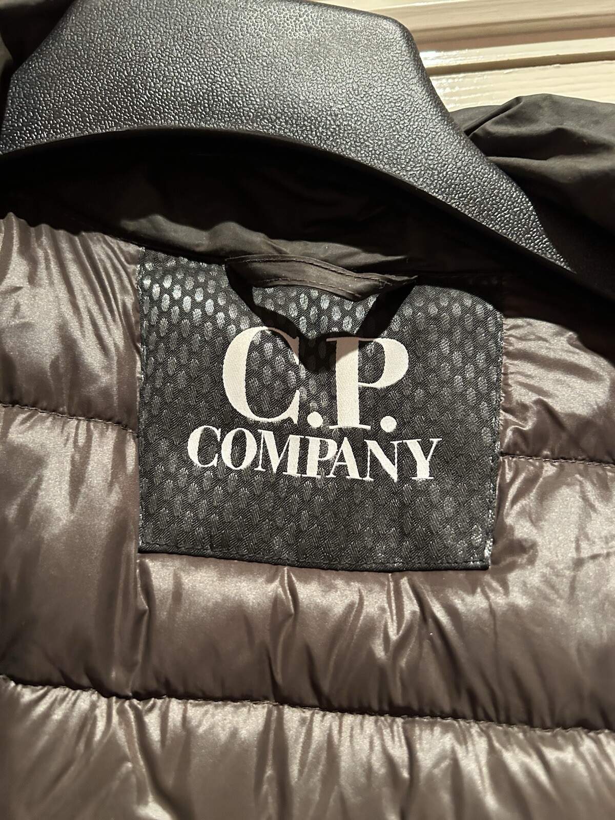 C.P. Company Down Jacket Micro-M Medium Green Olive Goggle image 5