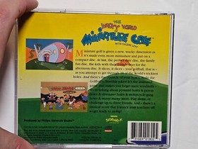 THE WACKY WORLD OF MINIATURE GOLF Philips Magnavox CDi CD-I Complete in Case cic