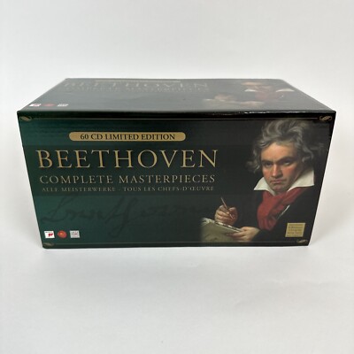Beethoven Complete Masterpieces [Sony 60 CD Box Set] CDs are NEAR