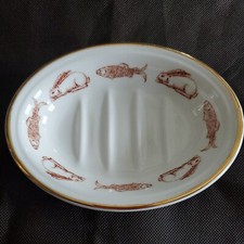 The Present Company FINE BONE CHINA Soap Dish by Susannah Royle Bunny Fish
