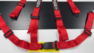 RASTP Racing Seat Belts 4 Point 4PT Harness Nylon Adjustable Blue ...