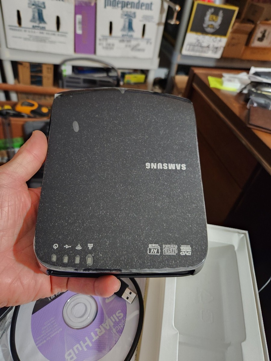 Samsung Optical Smart Hub SE-208BW CD/DVD Drive, Media