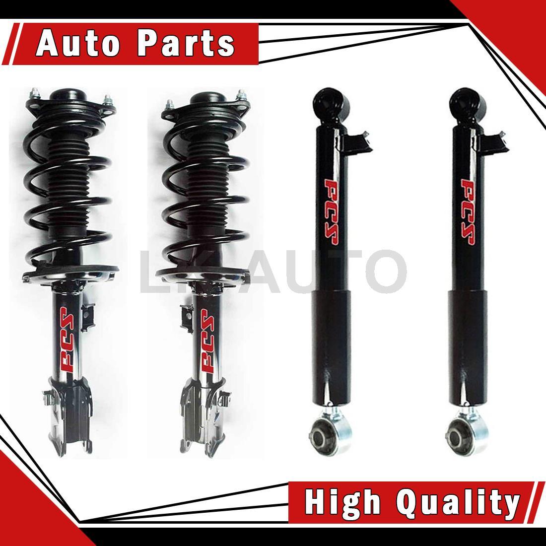 4 Of Shocks Absorber Struts w/ Coil Springs For Hyundai Santa Fe 2013