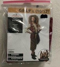 Way to Celebrate PIRATE Buccaneer Halloween Costume Girls Large 10/12