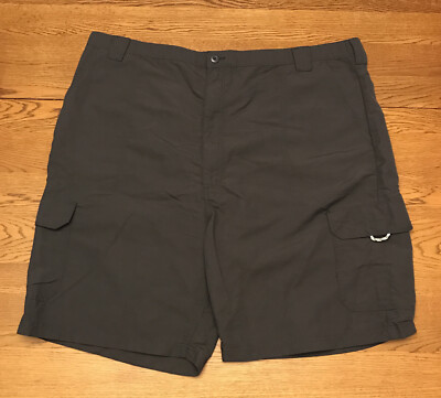 Wrangler Shorts Mens 48 Gray Cargo Pockets Workwear 10