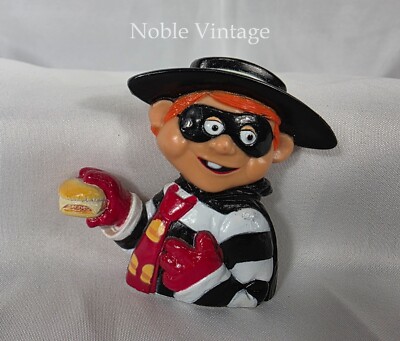 1997 Vintage McDonald s Hamburglar Rubber Fridge Magnet - 2.5'' Tall -G1C