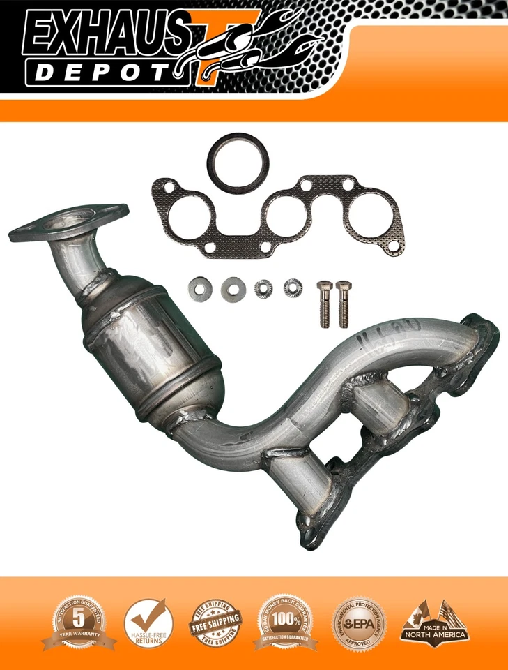 Convertidor catalítico colector para Lexus RX400H 2006-2008 BANCO HÍBRIDO 3,3 L 1 Foto 3 de 4