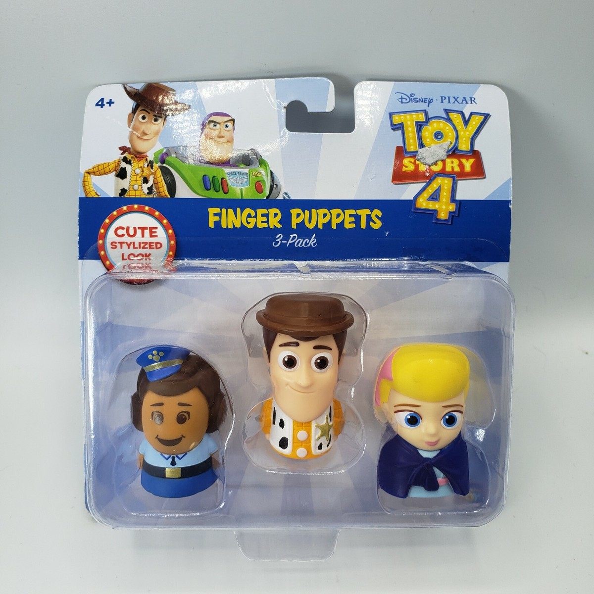 Toy Story Finger Puppet Disney Pixar Bo Peep Woody Giggle McDimple Party  Favor