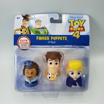 Toy Story 4 Finger Puppet Disney Pixar Bo Peep Woody Giggle McDimple Party Favor
