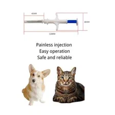 RFID Pet Microchip Kit 20-Pack - 2.12x12/1.4x8/1.25x7mm for Cats/Pigeons ID
