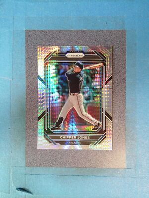 JY29) 2023 Prizm CHIPPER JONES #269 Silver Prizm Atlanta Braves | eBay