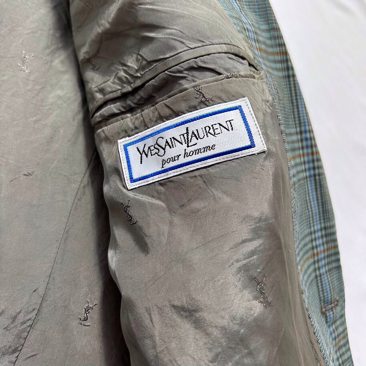 90s Saint Laurent Tailored Jacket Made In France | eBay