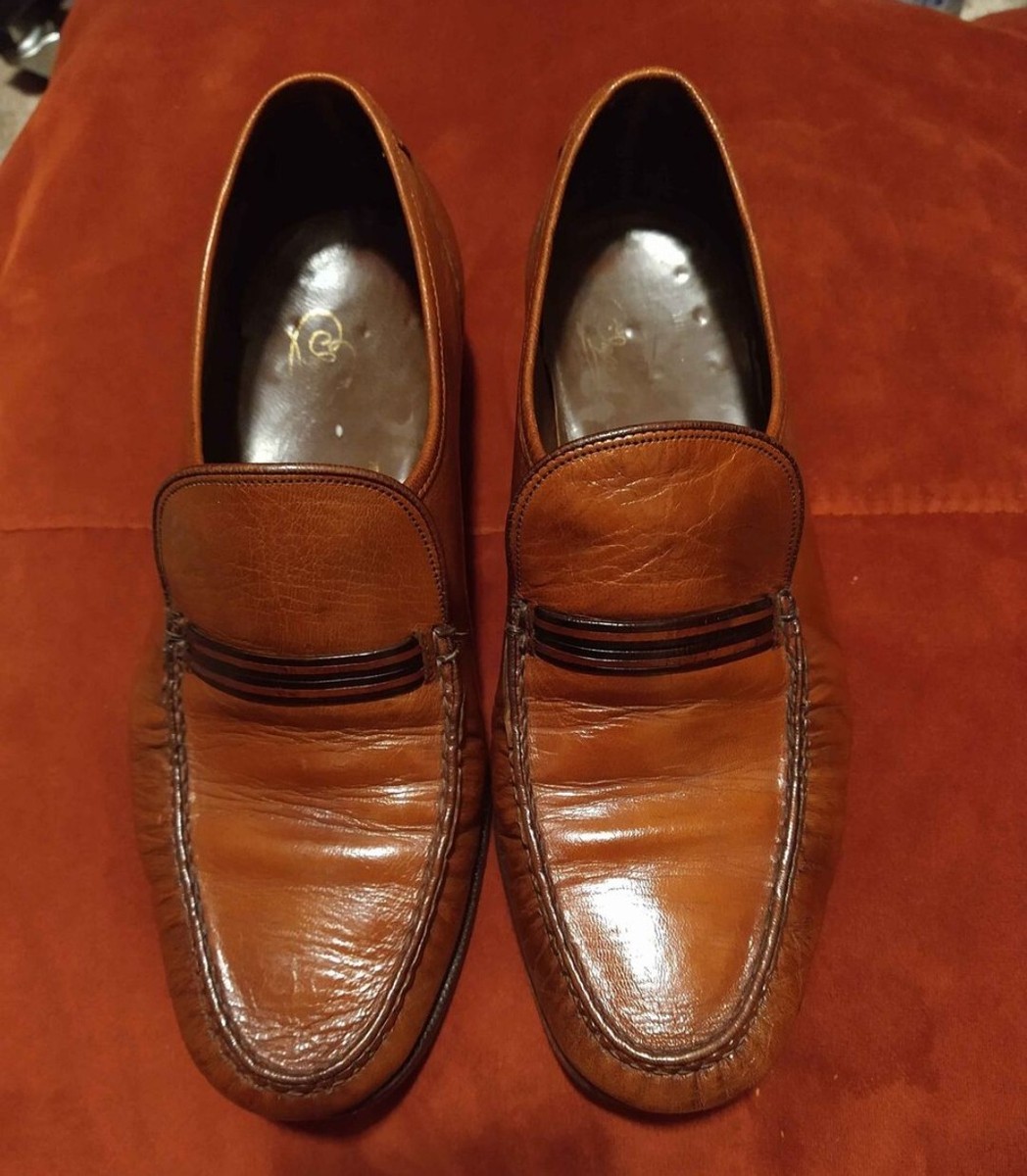 Vintage Florsheim Imperial Loafers 93170 Size 7EEE | eBay