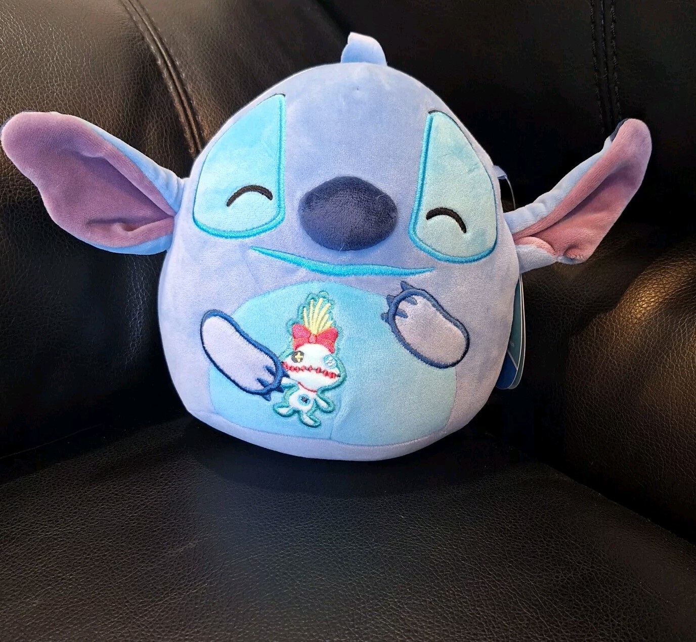 Squishmallows Disney STITCH with Embroidered Scrump 8