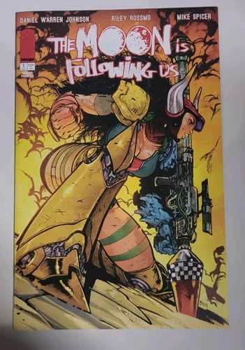 THE MOON IS FOLLOWING US #1 (OF 10) 10/2024 VF+ SECOND PRINTING IMAGE COMICS
