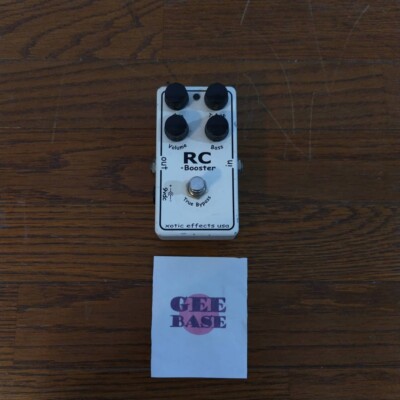 Xotic RC Booster Effect Pedal For Guitar Straightforward clean boost Free Ship