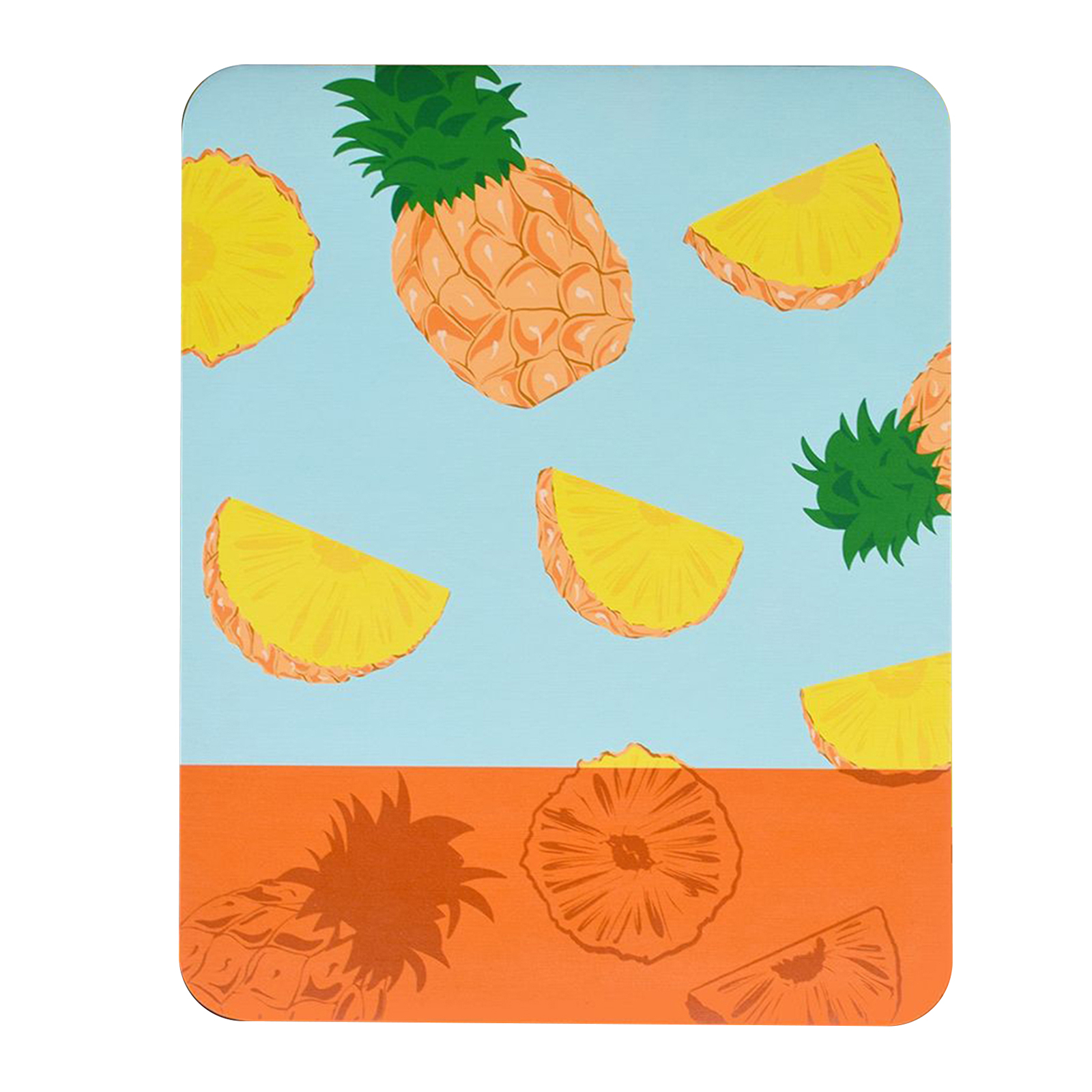 Mouse Pad Thick Non-slip Hand Drawing Oranges Print Pc Mousepad Anti-splash B