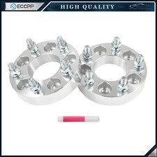 2pc 1.25 5x4.5 To 5x4.75 Conversion Wheel Adapters For Jeep Ford To Chevy 5 Lug