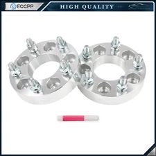 2Pc 1.25" 5x4.5 to 5x4.75 Conversion Wheel Adapters For Jeep Ford to Chevy 5 Lug