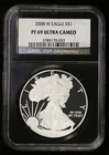 Photo of a 2008-W American Silver Eagle Proof from an eBay listing that sold on Jan 12, 2026