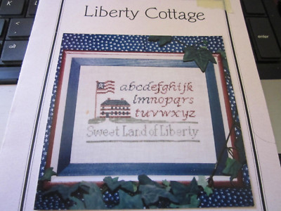 CS-1,  Cross Stitch pattern, Forever in my Heart, Liberty Cottage, new,