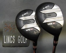 Set of 2 Japanese Royal Collection TRC 20° 3 & 23° 4 Hybrids Stiff Steel Shafts