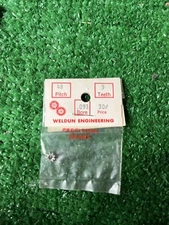 weldun engineering percison gears Pitch 48, Teeth 9, Bore .093