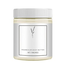 Mama-Bear Neuropathy Cream, Magnesium Full Body Butter Cream 114g Smooth-Skin US