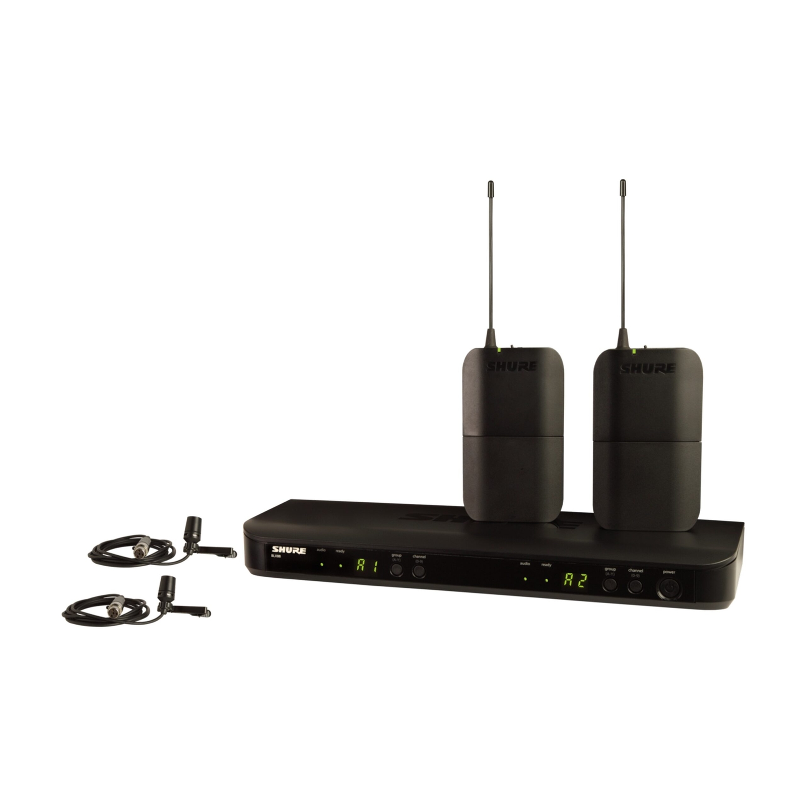 Беспроводная система с двумя презентаторами Shure BLX188/CVL, H9, 512-542 МГц