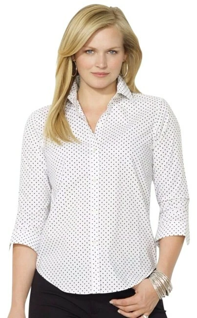 Ralph lauren hotsell polka dot shirt