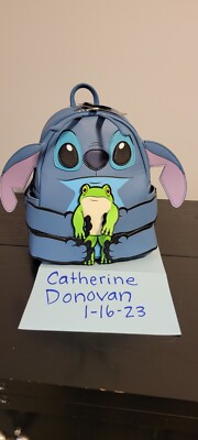 Loungefly Disney Lilo & Stitch with Frog Mini Backpack s-l400.jpg main image 3