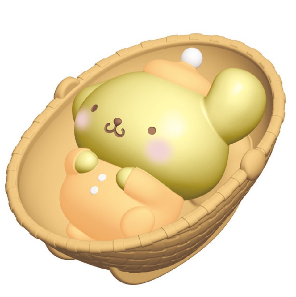 Bandai SANRIO CHARACTERS BABY FRIENDS Figure toy /5. POMPOMPURIN New